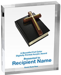 Religion Vibrix Acrylic Awards [1 inch thick]