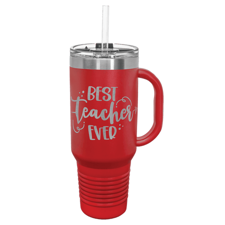 Polar Camel 40 oz. Travel Mug with Handle - Red [TJPC74-RED]