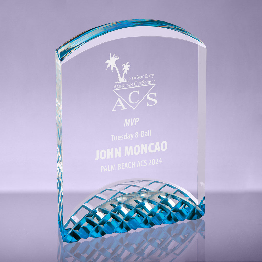 Blue Horizon Acrylic Award - 5 x 7 [AJH-BLU-7]