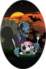 Halloween- Zombie Soccer Oval Insert [OV-2028]
