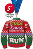 Ugly Xmas Sweater Run Colorix-M Acrylic Medal [MACR5-UGRUN-Q]