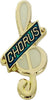 Chorus G Clef Enameled Pin [PCM-MC-CLF-83]