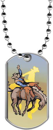 Rodeo Dog Tags [DTLAM2-RDEO]