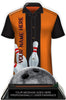 Bowling Shirt Colorix-T Acrylic Trophy- Orange [TACR7-JSY-BW-ORG-Q]