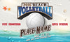 Volleyball Vinyl Banner- Beach Tournaments [VB-VLYBLL-BCH]