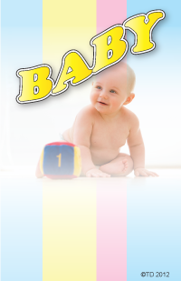 Baby Plaque Insert [BBP-2133]