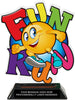 Fun Run Colorix-T Acrylic Trophy- 8.25 inch [TACR8-FNRN-Q]