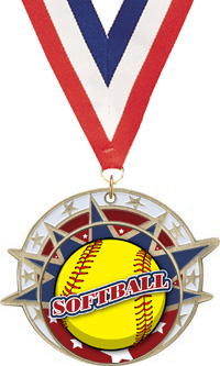 Softball USA Insert Medals [M2USA-SBi-2318]