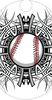 Baseball- Tribal Dog Tag Insert [DT-1843]