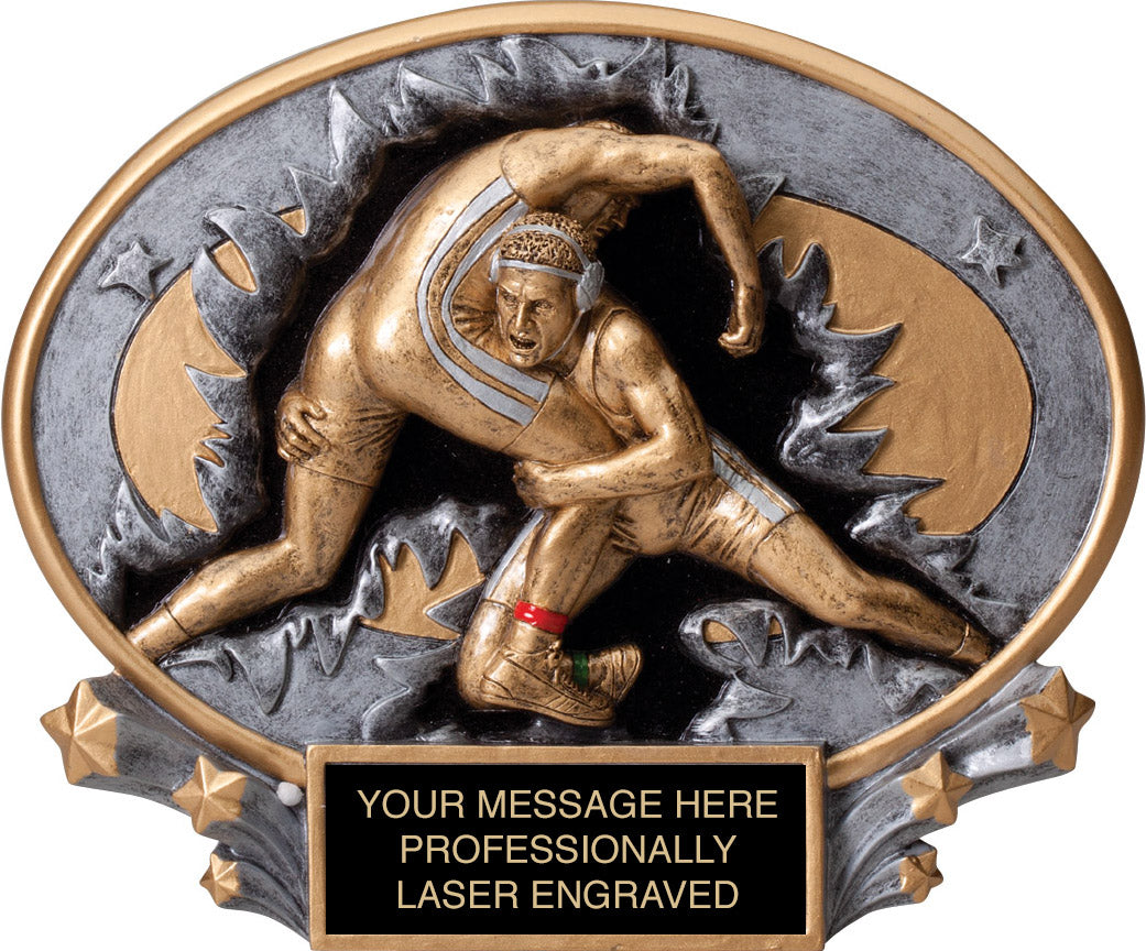 Wrestling Xplosion Ovals [REXPM6-WS] – Trophy Depot