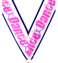 7/8 x 30 in. Dance Neck Ribbon [NKRB-1054]