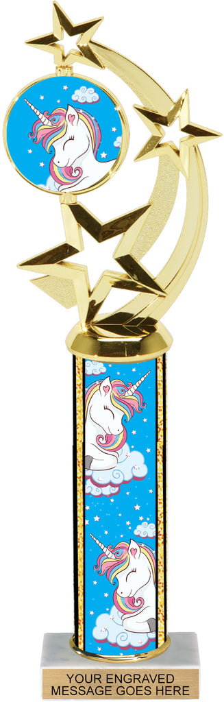 Unicorn Insert Trophy - 12 inch [T12i-UNCRN-Z]