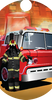 Firefighter Dog Tag Insert [DT-1665]