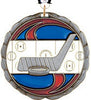 Hockey Epoxy Color Medal - Silver [MEC2-HK-S]