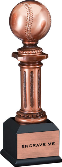 Baseball Theme Bronze Electroplated Resin [BPRM-BS]