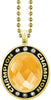 Yellow Gem Gold Champion Charm [CSOV-CHMP-STN-YLW-G]