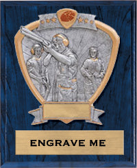 Trapshooter Sport Legend Shield Plaque [P9RSLS-TS]