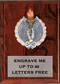 6"x8" Victory Millennium Plaque [PMC68-VY]