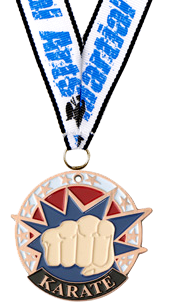 Karate USA Sport Medal- Bronze [M2USA-MA-B]