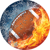 Football Fire & Water Insert [BTD-3159]