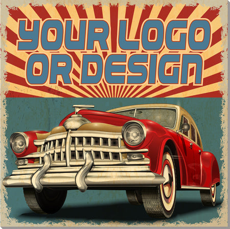 Custom Full Color Aluminum Dash Plaque- 2x2 [DPA22]