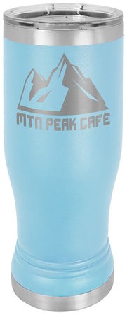 14 oz. Polar Camel Pilsner Tumbler w/Lid - Light Blue [PCJ9-47]
