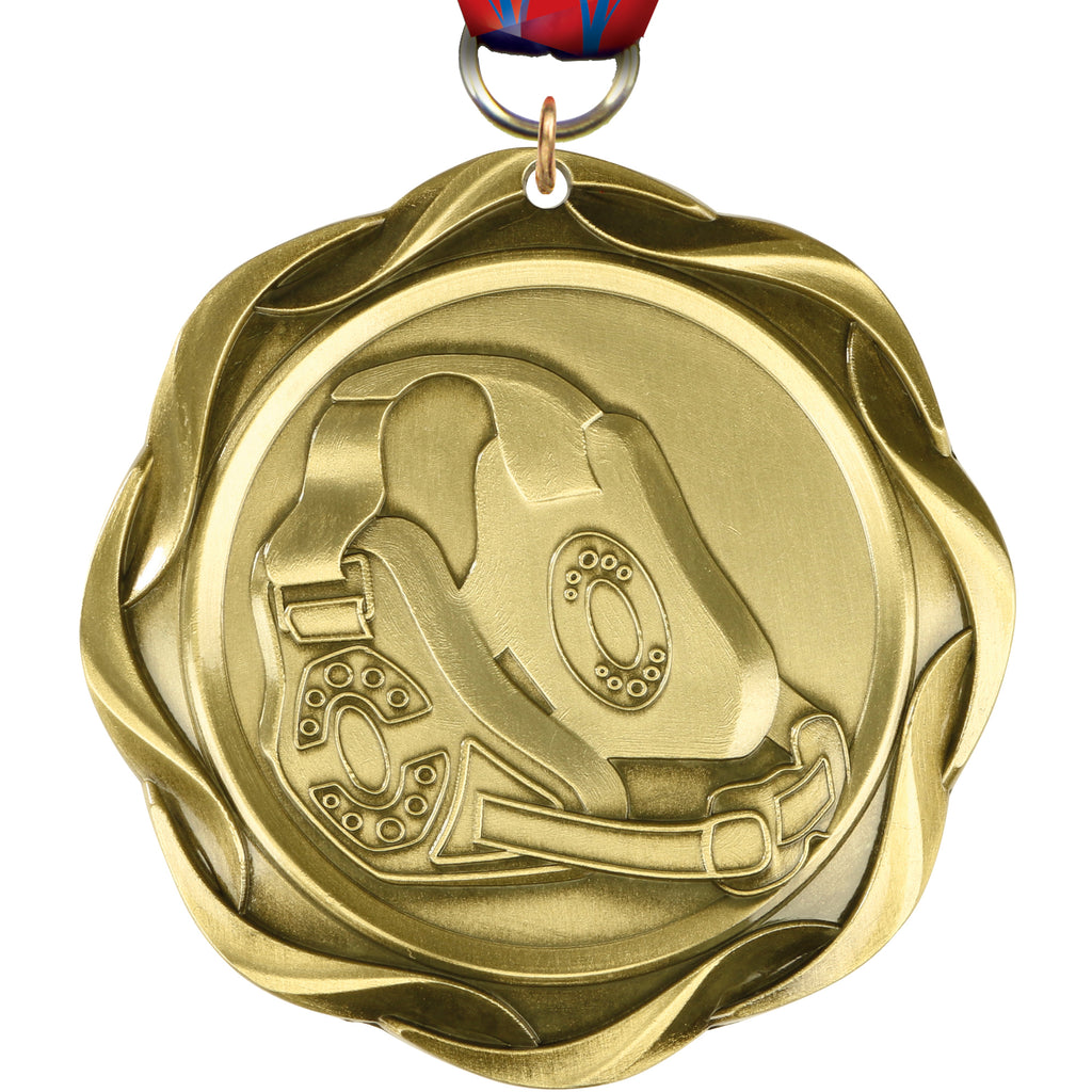 3" Wrestling Fusion Diecast Medal [MFUS2-WS]