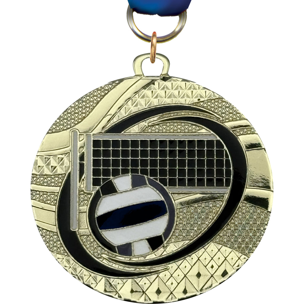 2" Volleyball Prime Diecast Medal [MTP2-VB]