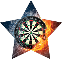 Darts: Fire & Water Star Insert [ST-4320]
