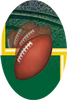 Football Oval Insert [OV-1784]