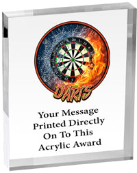 Darts Vibrix Acrylic Award [A45BV-DT]