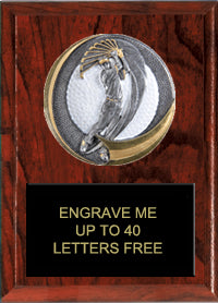 Golf Motion Xtreme Plaque - Male [PMX68-GLM]