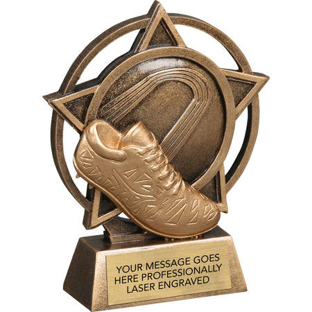 Track Orbit - 4.5" Resin Sculpture Trophy [RPORB-TK]