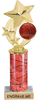 Basketball Shooting Star Spinning Trophy [TSSS12-BK]