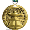 Lamp of Knowledge 1.75 inch Blade 3D Diecast Medal [MBD1-KN]