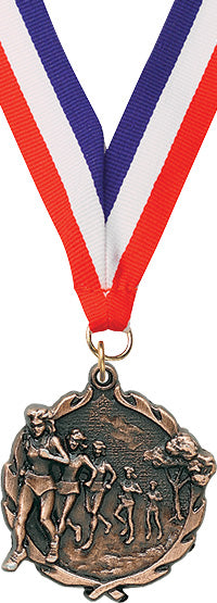 Cross Country Female Wreath Medal- Bronze [MP18-CCF-B]