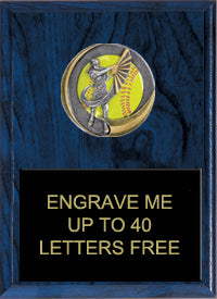 Softball Motion Xtreme Plaque [PMX810-SB]