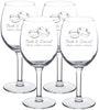 White Wine Glasses - Set of 4 [CWWG11-S4]