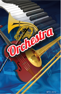 Music- Orchestra Plaque Insert [BBP-2112]