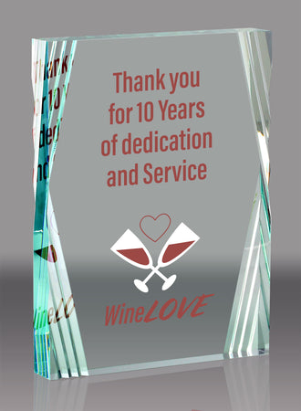 Diamond Cut Full Color Jade Acrylic [AJD54-FC]