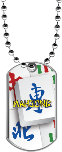 Mahjong Dog Tags [DTLAM2-MAHJONG]