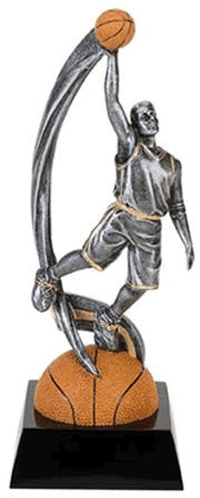 Basketball Male Motion Xtreme Resin Trophy