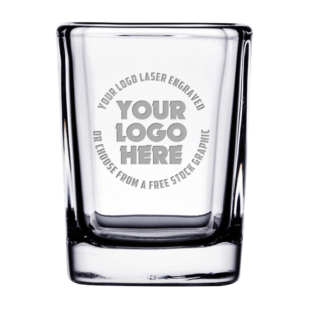 Square Shot Glass - 2.5 oz [DW188-25]