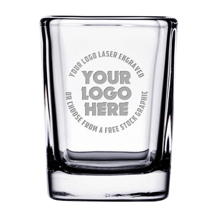 Square Shot Glass - 2.5 oz [DW188-25]