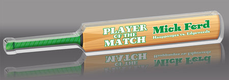 Cricket Bat Full Color Acrylic Award - 18 inch [ABAT-CRKT-18-FC-Q]