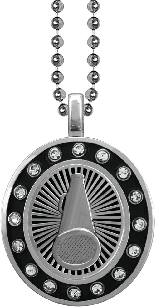 Cheer Silver Charm [CSOV-16STN-CH-S]