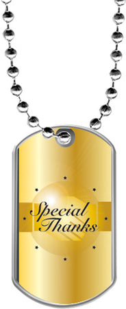 Special Thanks Dog Tags [DTLAM2-SPCTKS]