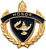 Honor 3D Enameled Scholastic Pin [PCM-WRT-HNR]