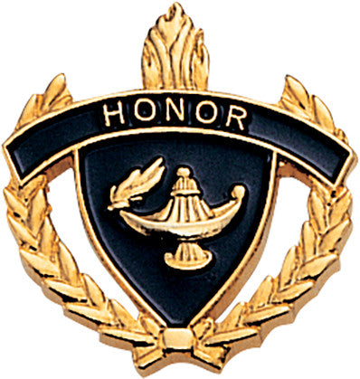 Honor 3D Enameled Scholastic Pin [PCM-WRT-HNR]