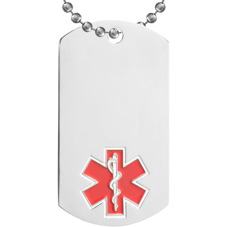 Medic Etched & Paint Filled Dog Tag [DTS-MED]